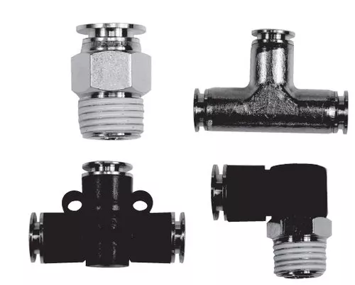 Pneumatic connectors/ Đầu nối khí nén