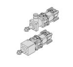 Xi lanh tiêu chuẩn thanh đơn xử lý kép ISO 15552 ACPH